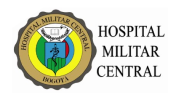 Logo hospital militar